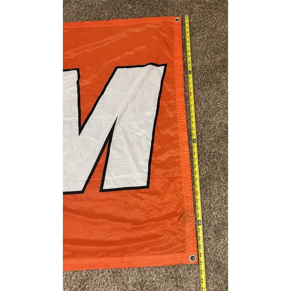 FRAM Filters REAL Banner Flag 42x96 Orange Garage Man Cave Shop Sign Large - Picture 2 of 3